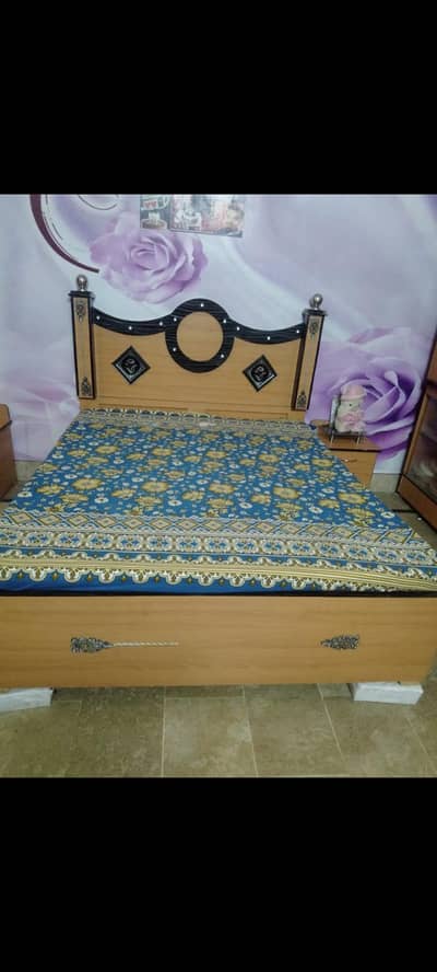 Bed with mattress for sale