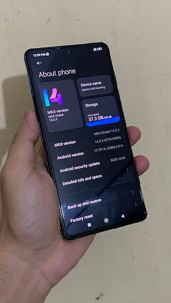 Redmi k40 16/256 Gb PTA APPROVED
