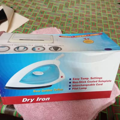 Dry iron brand new