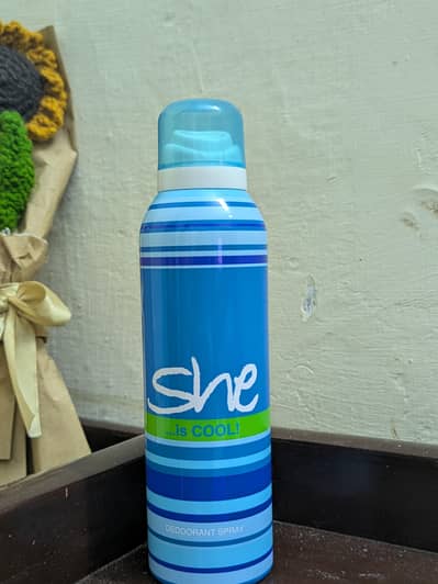 Body spray for Sale  BRAND: SHE  NOTES: LIGHT FLORAL PRICE: 500