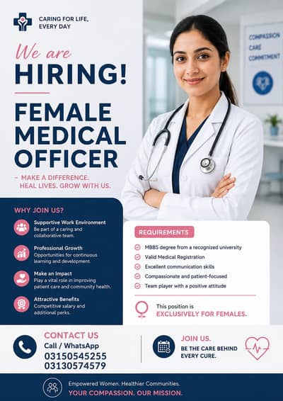 female doctor/MO