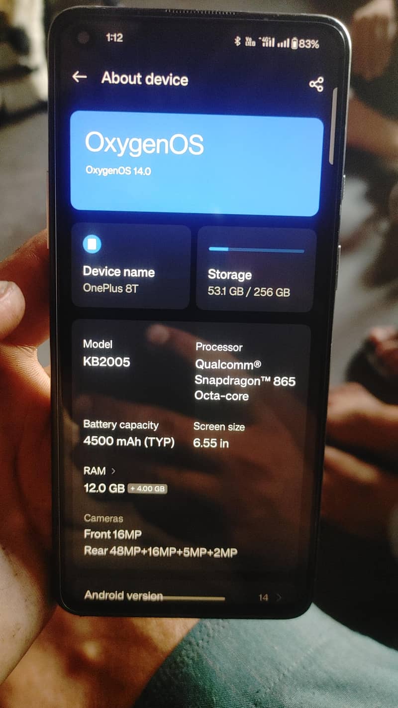 One Plus 8T 2