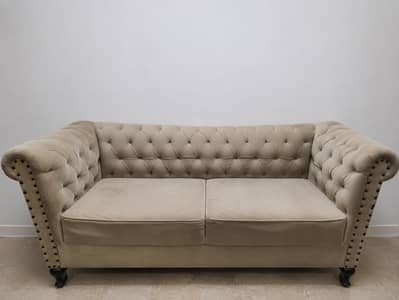 Luxury Chesterfield Sofa Set – 6 Seater – Excellent Condition