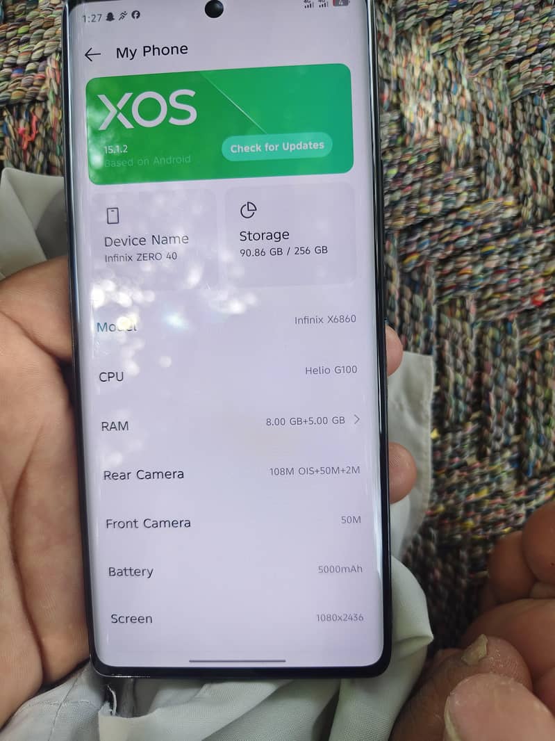 Infinix Zero 40 4