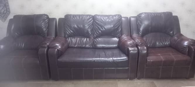 Leather Relaxing Sofa Set 7 seater and 4 seater sethi