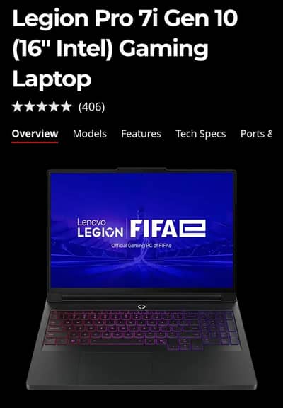 Lenovo Legion pro 7i Gen 10 Rtx 5080