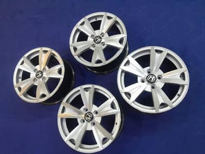 Imported Lightweight Alloy Rims 15" Inches PCD-100 for Honda Toyota et
