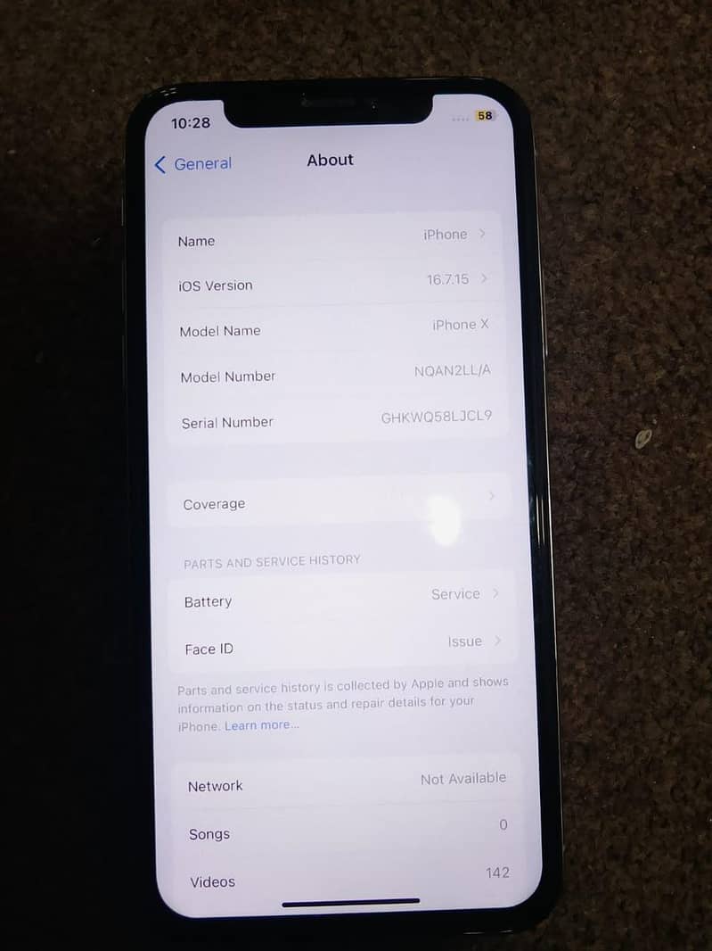 Apple iPhone X 5