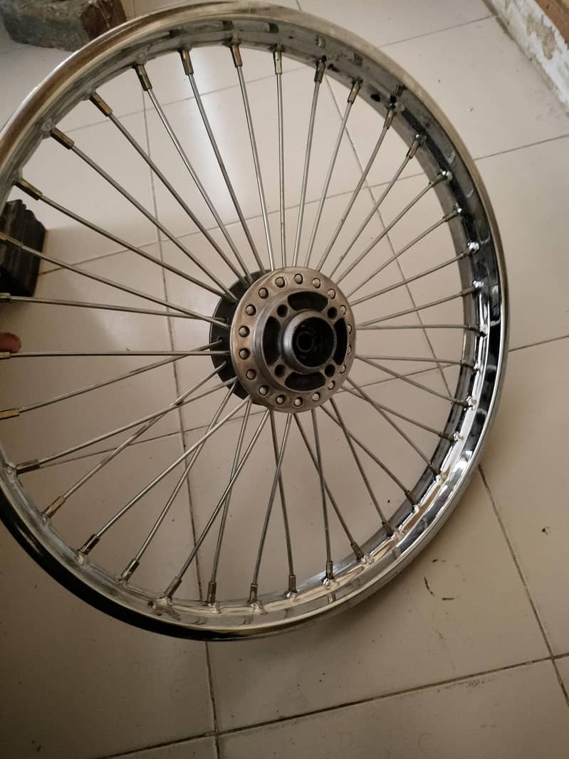 Kawasaki front hub 3