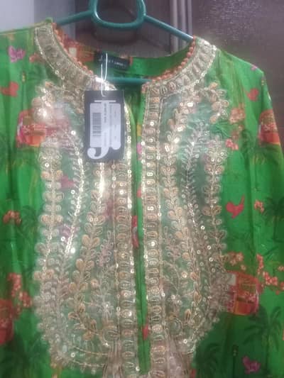 J. stitched 3 piece dress brand new with tags