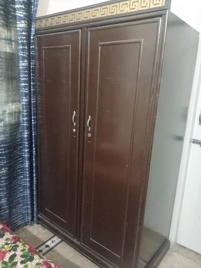 Bedroom double door wooden Cupboard