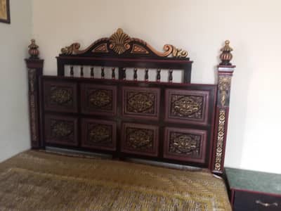 Bed Dressing Showcase Iron stand cabinet side table