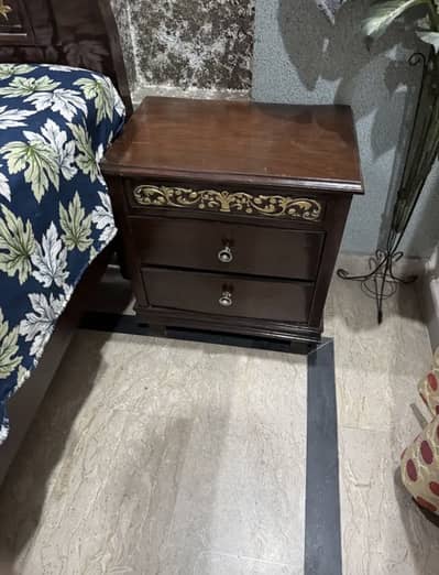Used Wooden Bed