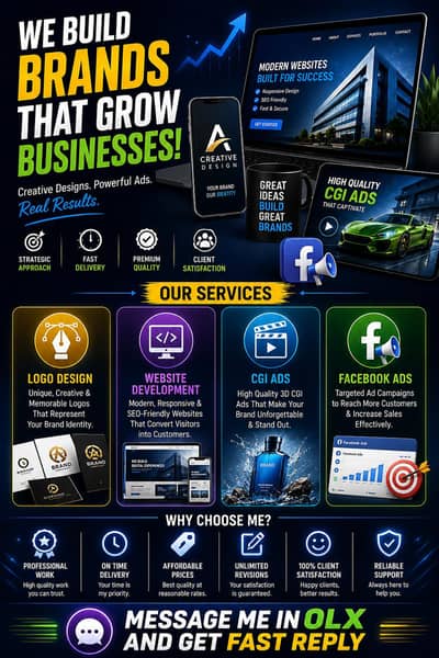 Grow Your Business with Stunning Logo & Website Design