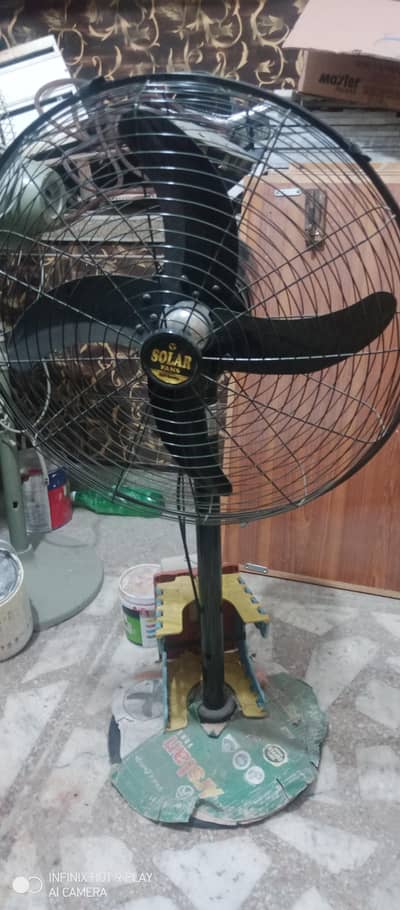Solar Padedtal fan is out for sell.