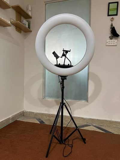 Plokama R56 22 Inch Ring Light with 6ft Stand – Used Like New