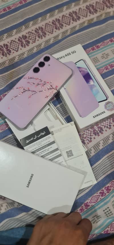 Samsung Mobile A55 5G 8/256