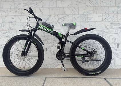 Folding Fat tyres bycycle