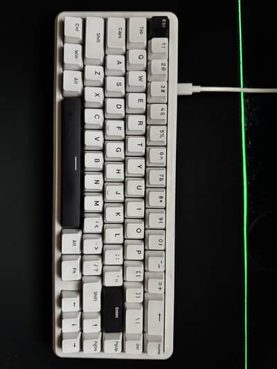 Attack shark x65 HE and Fantech mousepad with RGB