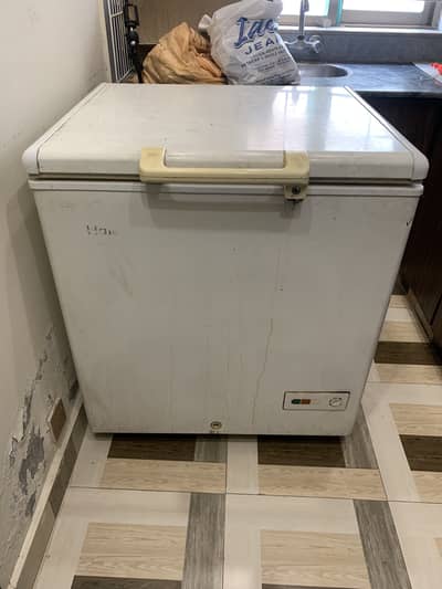 Haier deep freezer single door urgent sale