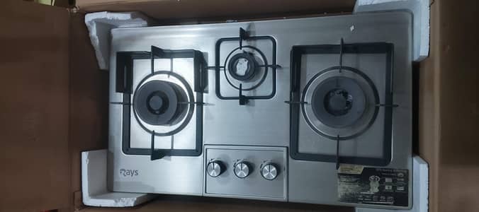 RAYS Burner Stainless Steel Gas Kitchen Hob 7805-SA