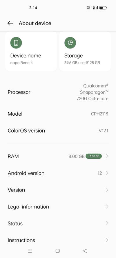 For Sale 8+128 processor Dragon PTA Approved