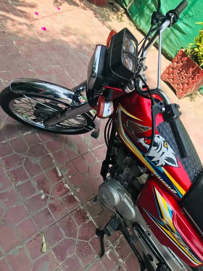 Honda 125 Lahore nbr 2019 model total original bike