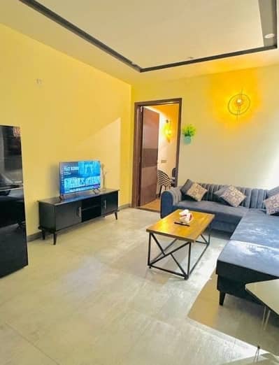 Daily basis and weekly basis one bedroom fully furnished luxury apartments available for rent Gulberg greens Islamabad