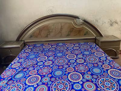 Bed with mattress (master molti foam)