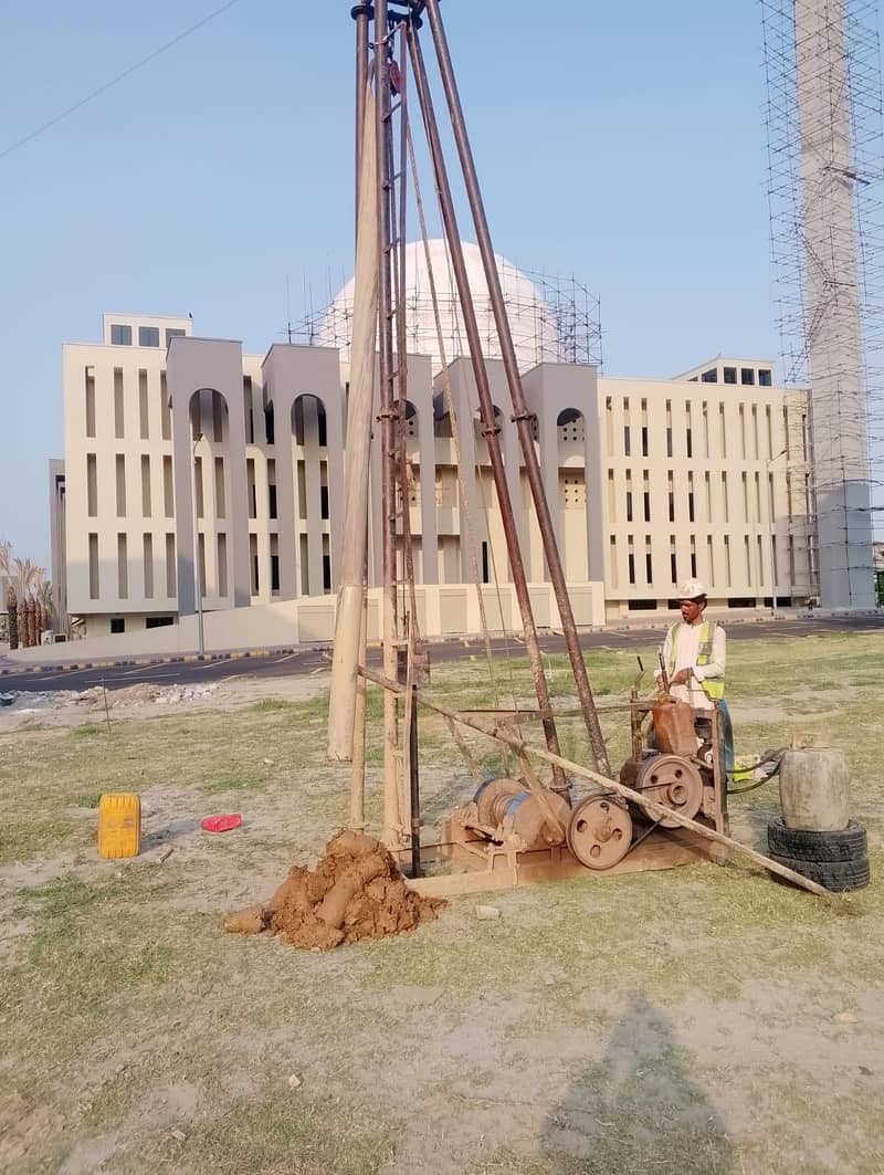 Soil testing services, construction services 1