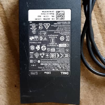 Dell Laptop Power Adaptor with light 130W original Unused