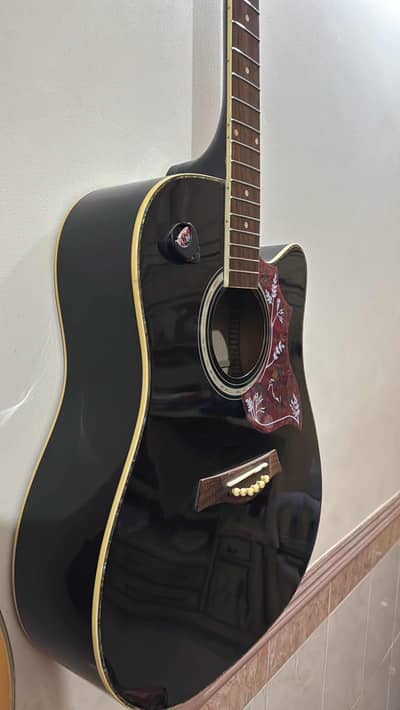 Jumbo size acoustic professional guitar for sale