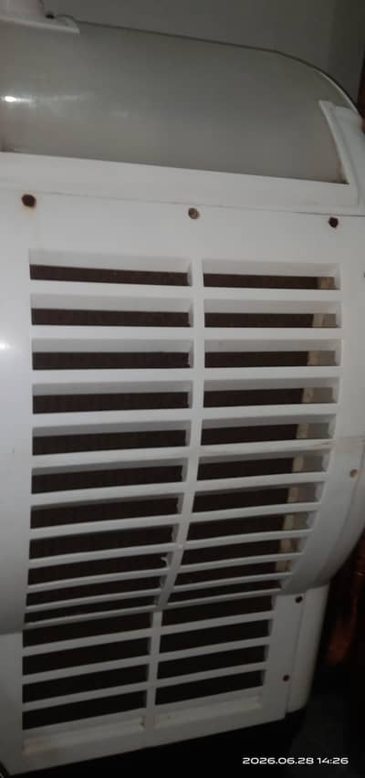 Full large air cooler GFC brand balck and white color