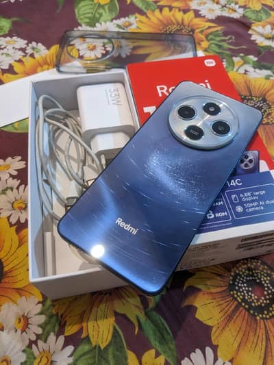 Redmi 14c condition 10/10. All ok with box and charger 6/128. GB