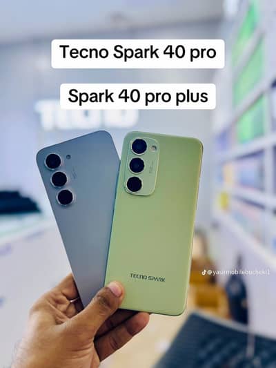 Tecno spark 40pro 40 Pro+