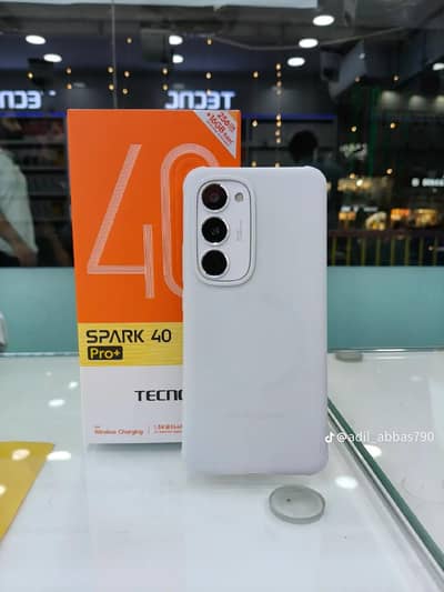 Tecno Spark 40 Pro Plus (8/256GB) Pin Pack - 3D Curved AMOLED