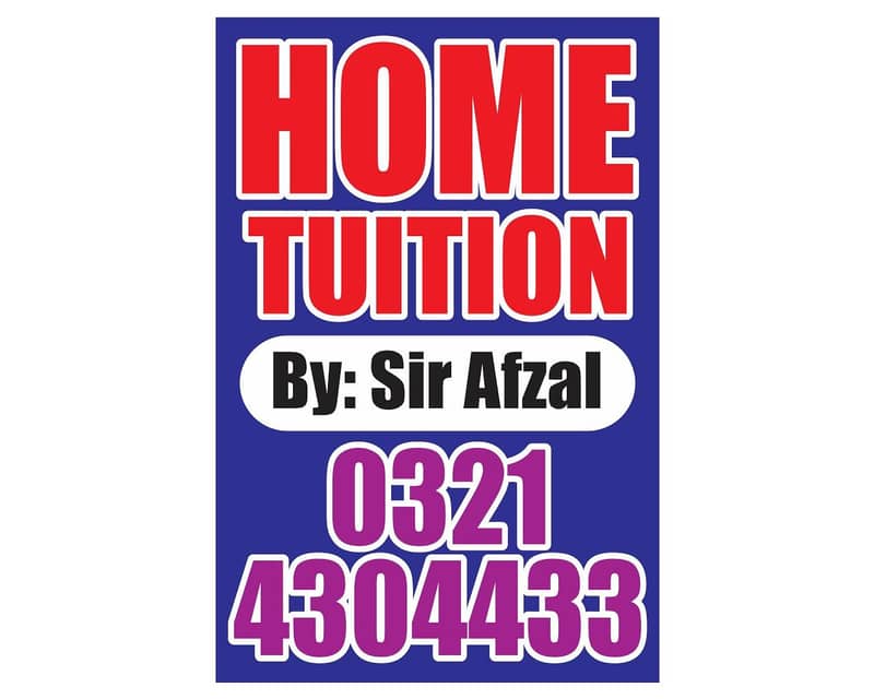Tutor. Lahore 2