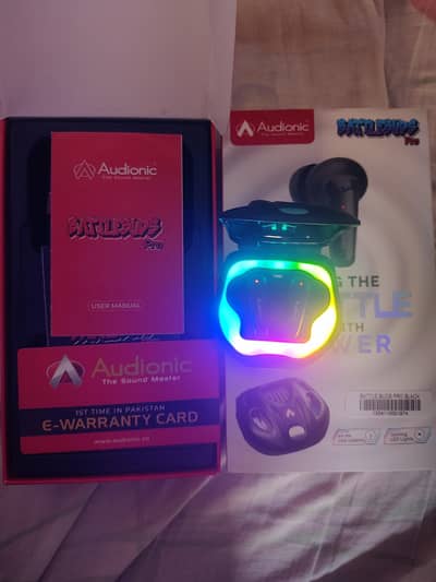 audionic ear buds battle buds pro