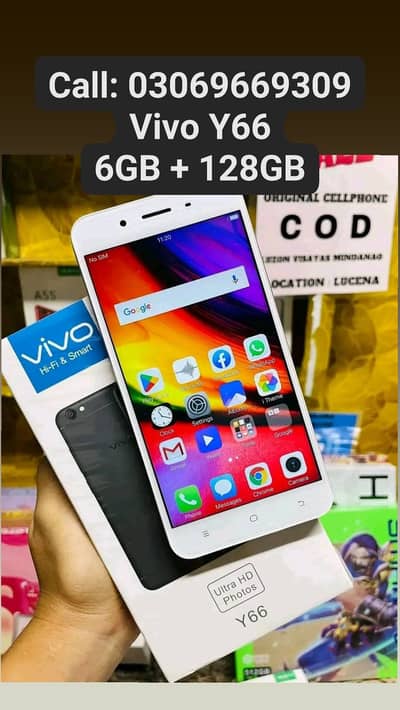 Vivo Y66 PTA Approved 6GB Ram Price Only 9999/- With Warranty & Box