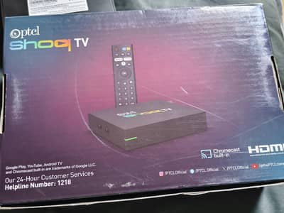 PTCL Shoq TV Android TV Box (ZTE ZXV10 B866V2F) – Excellent Condition