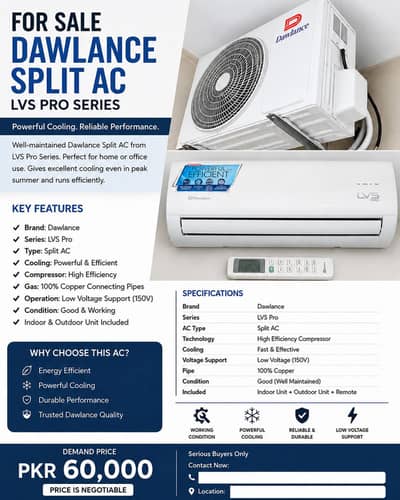 1 ton split Ac