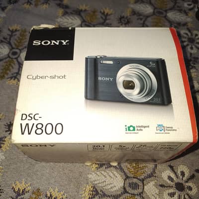 sony cyber shot DSC w800
