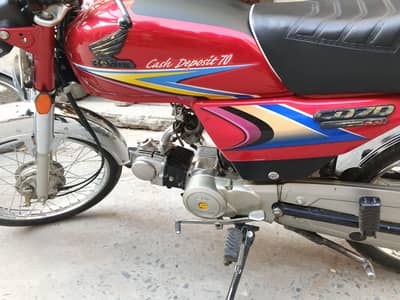 Honda cd70 2010 model fuel tank
