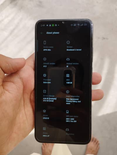OPPO A15s 4GB/64GB Official PTA Approved