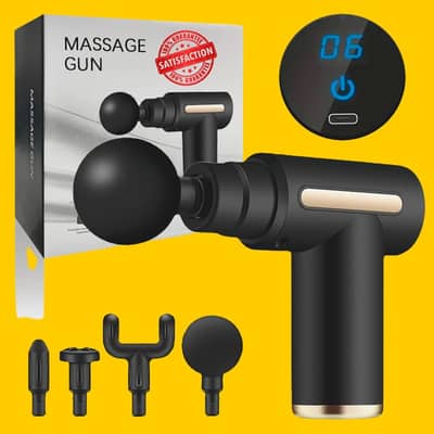 Electric Massage Gun for Deep Tissue Relief and Full Body Relaxation