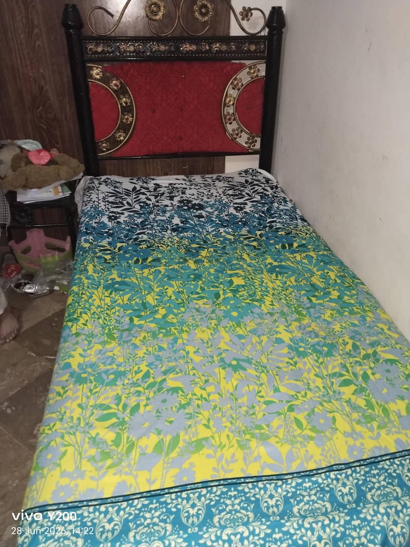 Single Bed , Sofa five Seater 2