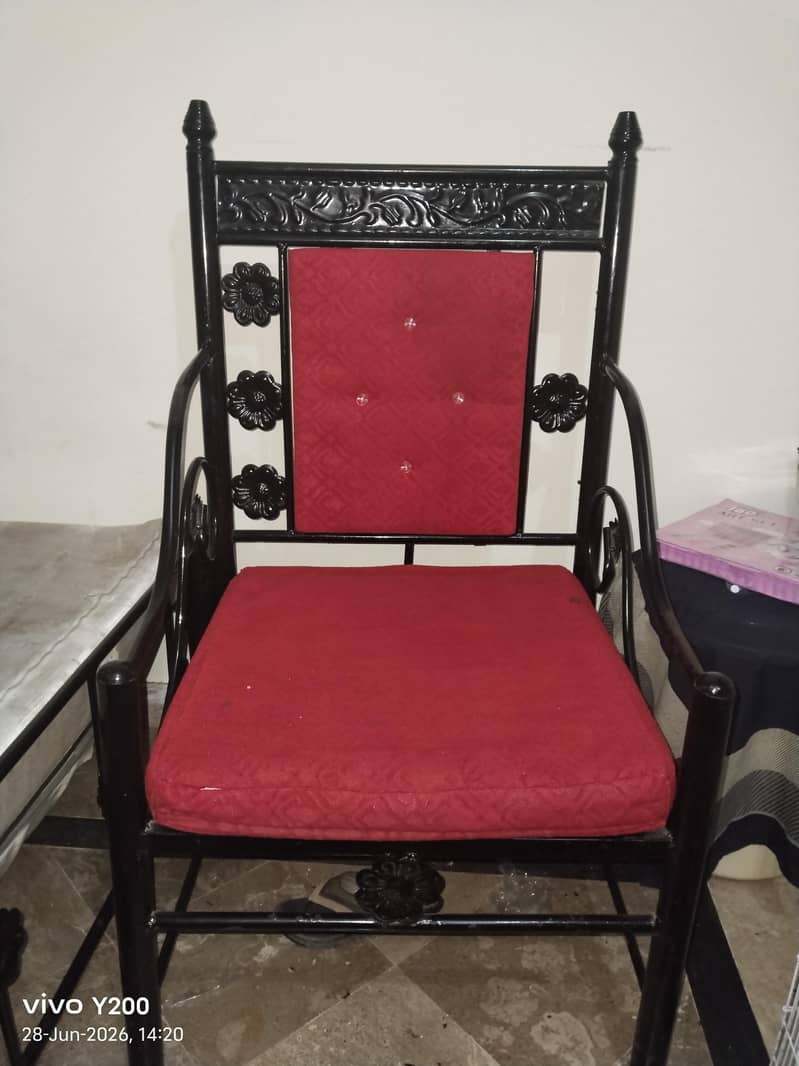 Single Bed , Sofa five Seater 7