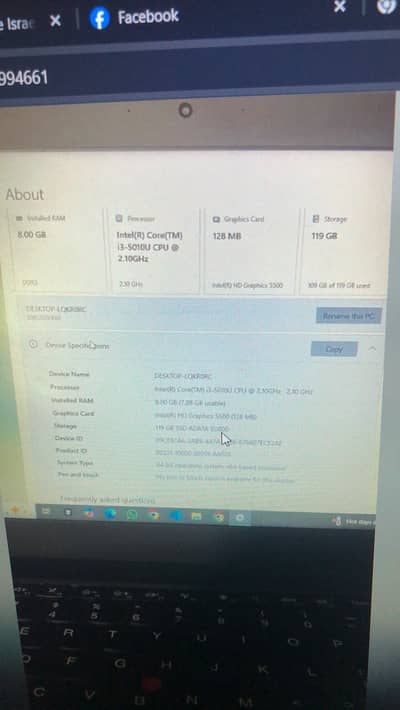 Lenovo Thinkpad i3 5gen