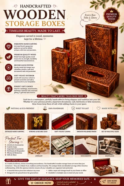 wooden tissue boxes jewelry boxes chairs