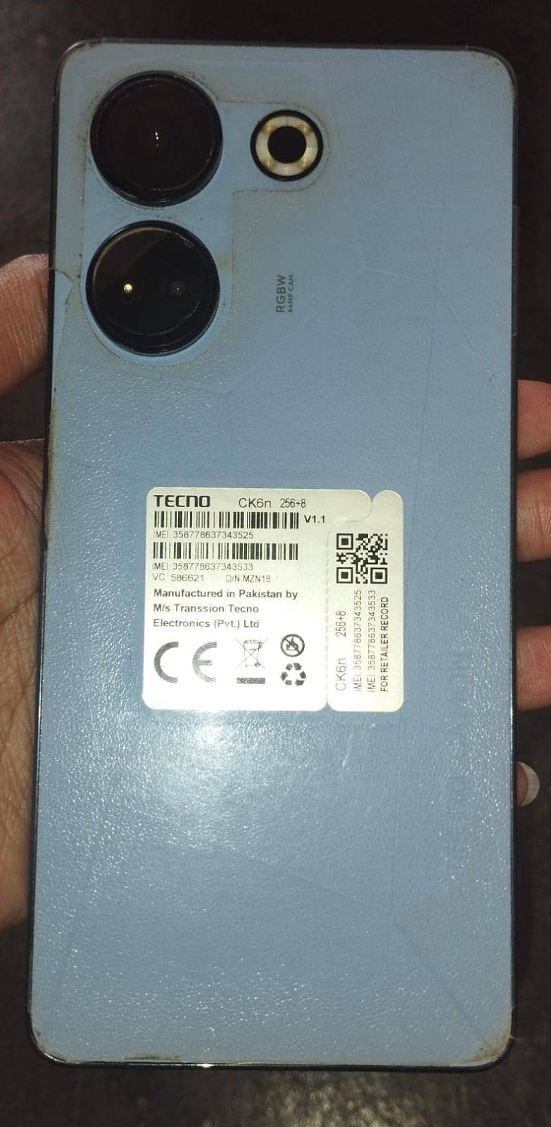 Tecno CAMON 20 8